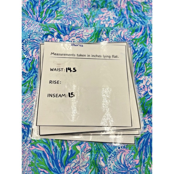 Lilly Pulitzer Zadora High Rise Skort Women's M Las Olas Aqua UPF 50 NWT Blue - Picture 11 of 12
